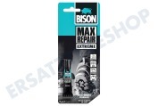 Bison 6309243  Leim Bison Max Repair geeignet für u.a. Tube 8 Gramm, Polymax, Transparent