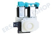 Constructa 00606001 Waschmaschine Einlassventil Doppelt, gerade geeignet für u.a. WAS244601W, WM12P320EE