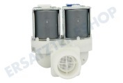 Zerowatt 41032538 Waschmaschine Einlassventil Doppelt, gerade geeignet für u.a. CTG142647, CTF95501, HTV710630