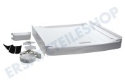 WPRO 484000008545 Kondenstrockner SKP101 WPRO Universal-Stapel-Kit mit Schublade und Wäscheständer geeignet für u.a. Universal-Stapel-Kit
