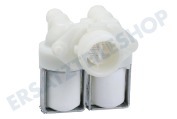 Electrolux 50297055001 Waschmaschine Einlassventil Doppelt gerade dünn geeignet für u.a. ZWF3125, L52840, L66640