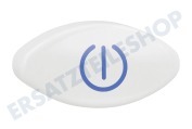 Ariston-Blue Air 143006, C00143006 Spülmaschine Knopf Ein / Aus Taste -weiß- geeignet für u.a. IDE44, EV03