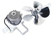 Universeel Gefrierschrank Motor Ventilator 5W komplet geeignet für u.a. verschiedene Modelle, rechtsdrehend