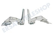 Airlux 00492680 Gefrierschrank Scharnier Metall, 2er-Set geeignet für u.a. KIV32441, KI38RA40