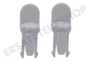 Profilo 603659, 00603659 Gefrierschrank Scharnier für Gefrierfach (Klappe) -weiss- geeignet für u.a. GSV34V30