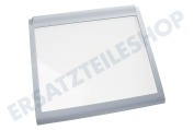 Amana 481010358148 Kühlschrank Glasplatte 395x342mm mit Strip geeignet für u.a. WSG6288AM, WSN5583AW