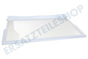 Bauknecht 481010643010 Kühlschrank Glasplatte Komplett mit Rand geeignet für u.a. ARG760A, ART6600, ARL6500