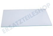 Bauknecht 481010667585  Glasplatte Gefrierschublade, unten, 420 x 248,6 mm geeignet für u.a. BSNF9152W, KG335AIN, BSNF8421W