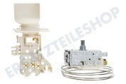 Miostar Kühlschrank Thermostat Ranco K59S1890500 + Lampenfassung ersetzt A13 0584 geeignet für u.a. KRB1300, ARC54232