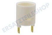 Proline 596294 Gefrierschrank Lampenfassung Lampenhalter geeignet für u.a. KB8304, KU7200, PKD9204