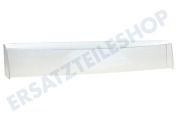 Zanker 2244103061 Kühlschrank Klappe von Butterfach transparent geeignet für u.a. ZRD33SX8, ZNB34NVX8, KBU12401DK