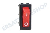 Electrolux 292627350 Kühlschrank Schalter beleuchtet, rot geeignet für u.a. RM4211, RM4401