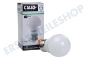 Calex  1301000901 LED Kugellampe 240V, 4,9 W, 470 LM, E27 P45, 2700 K geeignet für u.a. E27 P45