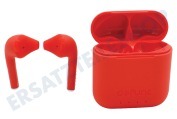 Universell DEFD4213  True Go Slim Earbuds, Rot geeignet für u.a. Kabellos, Bluetooth 5.0, USB-C