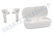 Universell DEFD4272  True Basic Earbuds, Weiß geeignet für u.a. Kabellos, Bluetooth 5.2, USB-C
