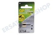 GP GP476A769C1  4LR44 Hochspannungsbatterie 476A - 1 Rundzelle geeignet für u.a. PX28A Alkaline