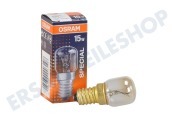 Osram 4050300003108  Glühlampe Beleuchtung, speziell für Backöfen, 300 Grad geeignet für u.a. 15W 230V E14 85 Lumen