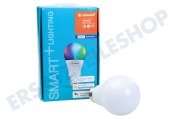 Ledvance 4058075208469  Smart+ Standardlampe E27 Dimmbar Multicolor geeignet für u.a. E27 10 Watt, 800 lm  Multicolor