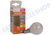 Osram 4058075436480  LED Retrofit Classic P40 E14 4,0 Watt, Matt geeignet für u.a. 4,0 Watt, 2700K, 470lm