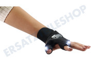 Universell 014178  LED-Taschenlampenhandschuh geeignet für u.a. Schlecht beleuchtete Bereiche