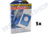 Kleenair FC8021/03  Staubsaugerbeutel S-Bag Micro Fleece 4 Stück geeignet für u.a. S-BAG HR 8500-8599-FC9006