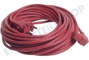 Nilfisk 1408434500 Staubsauger Kabel 15 Meter -rechteckiger Stecker- geeignet für u.a. GDP200D BUSINESS PLUS