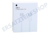 Apple  AP-MM093 Apple AP-MM093 USB-Kabel 1 Meter USB C Weiß geeignet für u.a. 1 Meter, Weiß