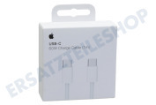 Apple AP-MQKJ3  MQKJ3ZM/A Apple USB-C gewebtes Ladekabel 60 Watt geeignet für u.a. 60 Watt, Laden und Datenübertragung