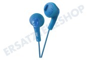 JVC HAF160AEP Kopfhörer HA-F160-A-E Gumy In-Ohr-Kopfhörer Blau geeignet für u.a. Blau mit 1 Meter Kabel