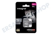 Integral  INMSDX128G10-90U1 Ultima Pro Micro SDHC Class 10 128 GB 90 MB / s geeignet für u.a. Micro SDHC-Karte 128 GB, 90 MB / s
