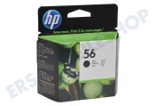 HP Hewlett-Packard HP-C6656AE HP 56  Druckerpatrone Nr. 56 Schwarz geeignet für u.a. Deskjet 5000