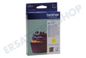 Brother LC123Y Brother-Drucker Druckerpatrone LC 123 Yellow/Gelb geeignet für u.a. DCPJ132W, DCPJ152W, MFCJ245