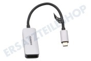 Marmitek 25008371  Adapter USB-C > DisplayPort geeignet für u.a. USB-C zu DisplayPort-Adapter