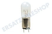 Bauknecht 10004773 Ofen-Mikrowelle Lampe 25W Amp Con. 4,3mm geeignet für u.a. Moulinex-Toshiba-Daewoo-Sharp