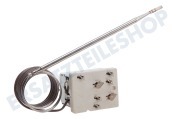 Scholtes 145486, C00145486 Ofen-Mikrowelle Thermostat Sensor Ofen 2 Kontakte geeignet für u.a. FA217, FA557, FA757