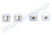 Pitsos 631174, 00631174 Ofen-Mikrowelle Buchse Stütze des Gitters geeignet für u.a. HB23AB520E, HBA43S462E