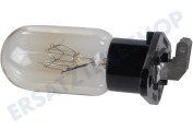 Vorwerk 00606322 Ofen-Mikrowelle Lampe 25 Watt mit Montageplatte geeignet für u.a. Mikrowelle EM 211100
