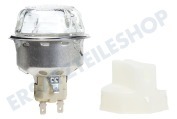 Tecnic 420775, 00420775 Ofen-Mikrowelle Lampe Backofenbeleuchtung komplett geeignet für u.a. HBA56B550, HB300650, HB560550