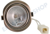 Atag 356796 Abzugshaube Lampe Strahler 20 Watt, Halogen, Edelstahlkante geeignet für u.a. ES9192EMUU, WS9192EMUU