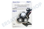 NewSPeak 4313042732003  RQ11 Shaver Parts RQ11 geeignet für u.a. Halterung inkl. Scherkopf