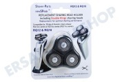 NewSPeak RQ12/70 Rasierapparat RQ12/60 Shaver Parts RQ10 RQ11 RQ12 geeignet für u.a. Shaver Serie 9000 SensoTouch