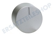 Bauknecht 481010523832 Kochplatte Knopf Gasknopf silber/grau geeignet für u.a. GMA9522IX, TGW5466IXL, AKA6422IXL