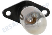 Pelgrim 27974 Ofen-Mikrowelle Lampe 25W Haken mit Befestigungsplatte geeignet für u.a. Mikrowellenofen