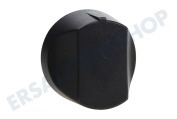 Faure 3550467132 Kochplatte Knopf Gasknopf, Schwarz geeignet für u.a. ZGG62414, ZGX65414, RGG6741