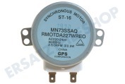 Sharp RMOTDA255WRZZ Mikrowellenherd Motor Der Drehteller -2,5W- geeignet für u.a. R961, r951, R967, R969, R885