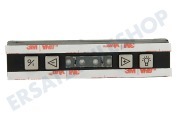 Itho 990344 Wrasenabzug Bedienfeld mit 4 LEDs geeignet für u.a. D840, 6830, 6830/16, 830, D663/0 tm D663/5, 663/15