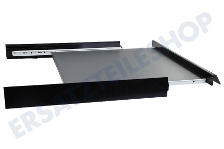 Universell Combiborder Aluminium mit Arbeitsplatte, Schwarz