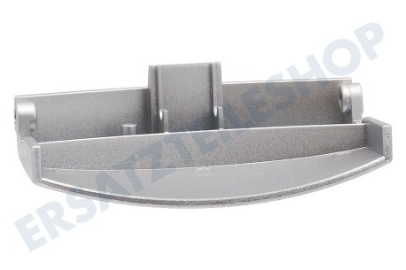 Alternative Waschmaschine Türgriff Breit, 10 cm, metallisch grauer Kunststoffgriff