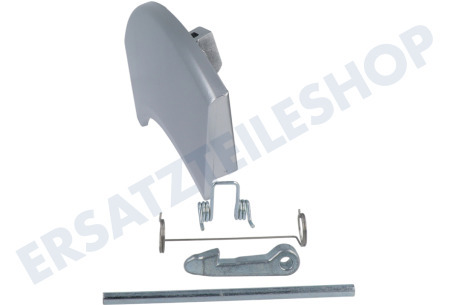 Electrolux Waschmaschine Türgriff Komplett-Set, Grau