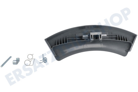 Electrolux Waschmaschine Türgriff Komplett-Set, Grau